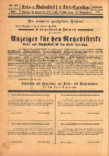 Kreis- und Wochenblatt f&uuml;r den Kreis Czarnikau: Anzeiger f&uuml;r Czarnikau, Sch&ouml;nlanke, Filehne, Kreuz, und Umgegend. 1899.11.25 Jg.47 Nr137