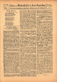 Kreis- und Wochenblatt f&uuml;r den Kreis Czarnikau: Anzeiger f&uuml;r Czarnikau, Sch&ouml;nlanke, Filehne, Kreuz, und Umgegend. 1899.10.21 Jg.47 Nr123