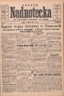 Gazeta Nadnotecka: pismo narodowe poświęcone sprawie polskiej na ziemi nadnoteckiej 1933.03.03 R.13 Nr51