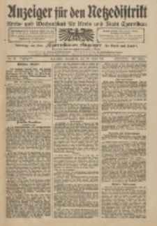 Anzeiger für den Netzedistrikt Kreis- und Wochenblatt für Kreis und Stadt Czarnikau 1911.04.22 Jg.59 Nr48