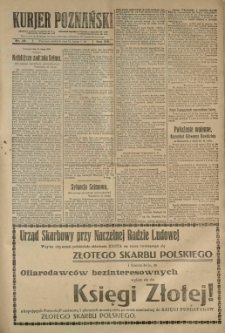 Kurier Poznański 1919.02.16 R.14 nr 39