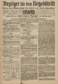 Anzeiger für den Netzedistrikt Kreis- und Wochenblatt für Kreis und Stadt Czarnikau 1911.04.27 Jg.59 Nr50