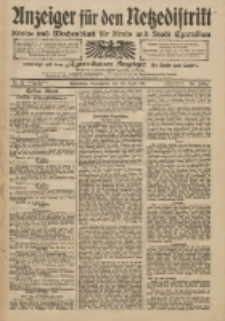 Anzeiger f&uuml;r den Netzedistrikt Kreis- und Wochenblatt f&uuml;r Kreis und Stadt Czarnikau 1911.04.29 Jg.59 Nr51