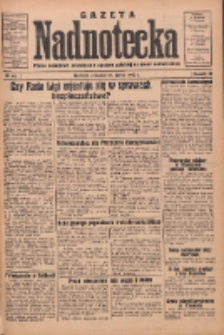 Gazeta Nadnotecka: pismo narodowe poświęcone sprawie polskiej na ziemi nadnoteckiej 1933.03.16 R.13 Nr62