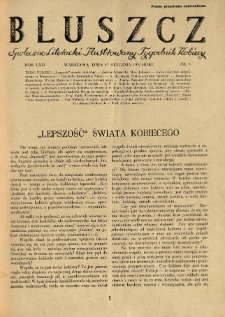 Bluszcz. Społeczno literacki ilustrowany tygodnik kobiecy 1931.01.17 R.64 nr3