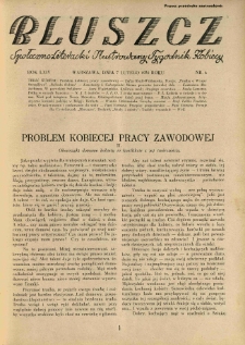 Bluszcz. Społeczno literacki ilustrowany tygodnik kobiecy 1931.02.07 R.64 nr6