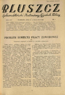 Bluszcz. Społeczno literacki ilustrowany tygodnik kobiecy 1931.02.28 R.64 nr9