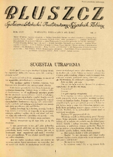Bluszcz. Społeczno literacki ilustrowany tygodnik kobiecy 1931.07.04 R.64 nr27