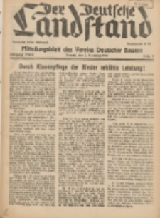Der Deutsche Landstand: Mitteilungsblatt des Vereins Deutscher Bauern 1938.02.02 Jg.2 F.5
