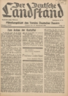 Der Deutsche Landstand: Mitteilungsblatt des Vereins Deutscher Bauern 1938.04.13 Jg.2 F.15