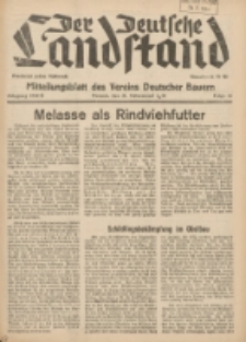 Der Deutsche Landstand: Mitteilungsblatt des Vereins Deutscher Bauern 1938.04.21 Jg.2 F.16