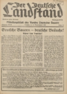 Der Deutsche Landstand: Mitteilungsblatt des Vereins Deutscher Bauern 1938.05.05 Jg.2 F.18