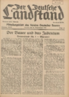 Der Deutsche Landstand: Mitteilungsblatt des Vereins Deutscher Bauern 1938.05.19 Jg.2 F.20