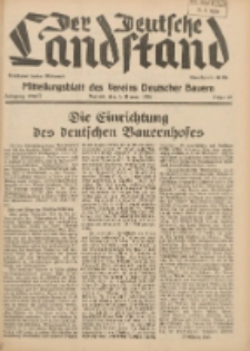 Der Deutsche Landstand: Mitteilungsblatt des Vereins Deutscher Bauern 1938.07.06 Jg.2 F.27