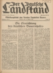 Der Deutsche Landstand: Mitteilungsblatt des Vereins Deutscher Bauern 1938.07.13 Jg.2 F.28