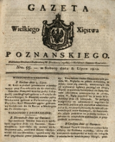 Gazeta Wielkiego Xięstwa Poznańskiego 1820.07.08 Nr55