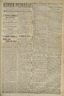 Kurier Poznański 1919.03.11 R.14 nr 58