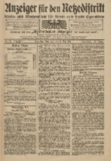 Anzeiger f&uuml;r den Netzedistrikt Kreis- und Wochenblatt f&uuml;r Kreis und Stadt Czarnikau 1911.05.06 Jg.59 Nr54