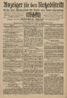 Anzeiger f&uuml;r den Netzedistrikt Kreis- und Wochenblatt f&uuml;r Kreis und Stadt Czarnikau 1911.05.09 Jg.59 Nr55
