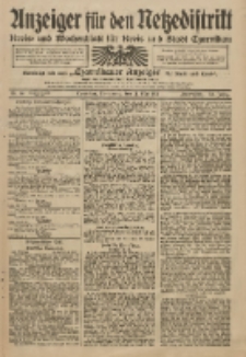 Anzeiger f&uuml;r den Netzedistrikt Kreis- und Wochenblatt f&uuml;r Kreis und Stadt Czarnikau 1911.05.11 Jg.59 Nr56