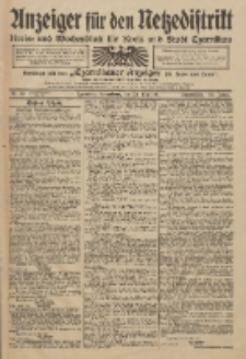 Anzeiger für den Netzedistrikt Kreis- und Wochenblatt für Kreis und Stadt Czarnikau 1911.05.20 Jg.59 Nr60