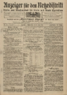 Anzeiger für den Netzedistrikt Kreis- und Wochenblatt für Kreis und Stadt Czarnikau 1911.05.31 Jg.59 Nr65