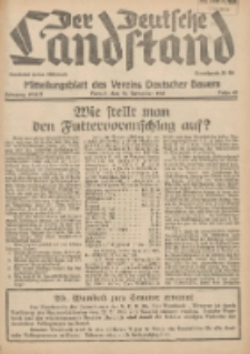 Der Deutsche Landstand: Mitteilungsblatt des Vereins Deutscher Bauern 1938.11.30 Jg.2 F.45