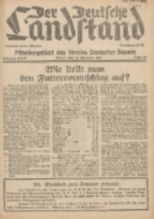 Der Deutsche Landstand: Mitteilungsblatt des Vereins Deutscher Bauern 1938.11.30 Jg.2 F.45