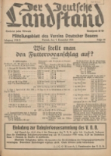 Der Deutsche Landstand: Mitteilungsblatt des Vereins Deutscher Bauern 1938.12.07 Jg.2 F.46