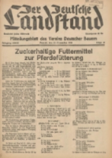 Der Deutsche Landstand: Mitteilungsblatt des Vereins Deutscher Bauern 1938.12.14 Jg.2 F.47