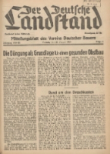 Der Deutsche Landstand: Mitteilungsblatt des Vereins Deutscher Bauern 1939.01.26 Jg.3 F.4