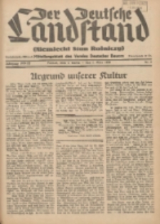Der Deutsche Landstand: Mitteilungsblatt des Vereins Deutscher Bauern 1939.03.01 Jg.3 F.9