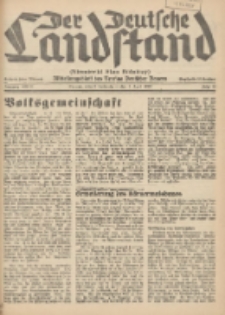 Der Deutsche Landstand: Mitteilungsblatt des Vereins Deutscher Bauern 1939.04.05 Jg.3 F.14