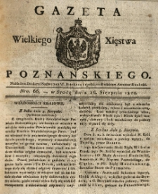 Gazeta Wielkiego Xięstwa Poznańskiego 1820.08.16 Nr66