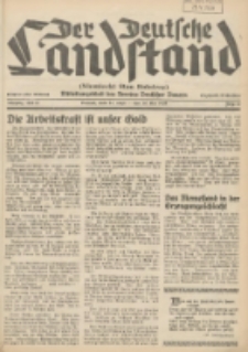 Der Deutsche Landstand: Mitteilungsblatt des Vereins Deutscher Bauern 1939.05.24 Jg.3 F.21