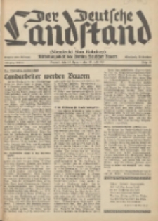 Der Deutsche Landstand: Mitteilungsblatt des Vereins Deutscher Bauern 1939.07.19 Jg.3 F.29