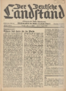 Der Deutsche Landstand: Mitteilungsblatt des Vereins Deutscher Bauern 1939.08.30 Jg.3 F.35