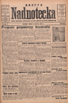 Gazeta Nadnotecka: pismo narodowe poświęcone sprawie polskiej na ziemi nadnoteckiej 1933.04.08 R.13 Nr82