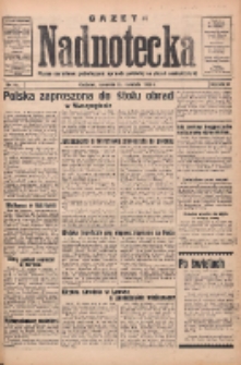 Gazeta Nadnotecka: pismo narodowe poświęcone sprawie polskiej na ziemi nadnoteckiej 1933.04.20 R.13 Nr91