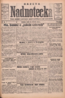 Gazeta Nadnotecka: pismo narodowe poświęcone sprawie polskiej na ziemi nadnoteckiej 1933.04.28 R.13 Nr98