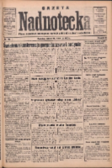 Gazeta Nadnotecka: pismo narodowe poświęcone sprawie polskiej na ziemi nadnoteckiej 1933.04.29 R.13 Nr99