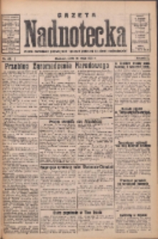 Gazeta Nadnotecka: pismo narodowe poświęcone sprawie polskiej na ziemi nadnoteckiej 1933.05.10 R.13 Nr107