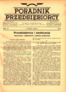 Poradnik Przedsiębiorcy 1938.03.15 R.6 Nr6