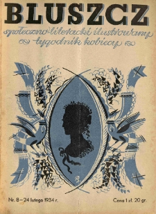 Bluszcz. Społeczno literacki ilustrowany tygodnik kobiecy 1934.02.24 R.67 nr8