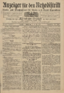 Anzeiger für den Netzedistrikt Kreis- und Wochenblatt für Kreis und Stadt Czarnikau 1911.06.08 Jg.59 Nr67