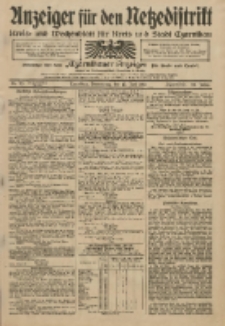 Anzeiger für den Netzedistrikt Kreis- und Wochenblatt für Kreis und Stadt Czarnikau 1911.06.15 Jg.59 Nr70
