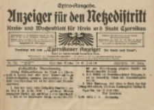 Anzeiger für den Netzedistrikt Kreis- und Wochenblatt für Kreis und Stadt Czarnikau 1911.06.17 Jg.59 Nr71