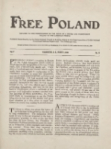 Free Poland: the truth about Poland and her peoplepublished by the Polish National Council of America 1919.03.01 Vol.5 Nr11