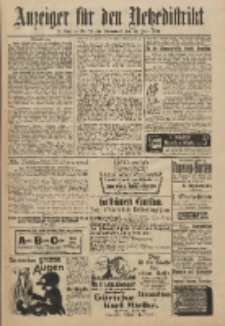 Anzeiger f&uuml;r den Netzedistrikt Kreis- und Wochenblatt f&uuml;r Kreis und Stadt Czarnikau 1911.06.24 Jg.59 Nr74