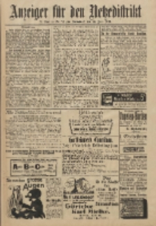 Anzeiger für den Netzedistrikt Kreis- und Wochenblatt für Kreis und Stadt Czarnikau 1911.06.24 Jg.59 Nr74